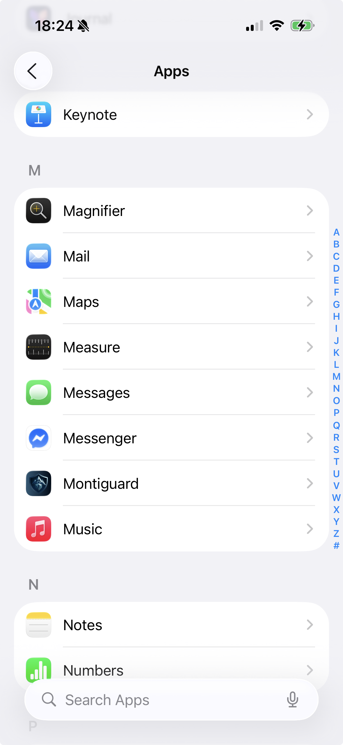 Find and tap on Messages in Settings
